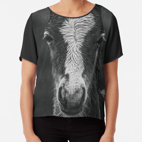 Foal in the Rain Chiffon Top