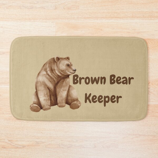 Item preview, Brown Bear Keeper designed and sold by Meggie-moos.