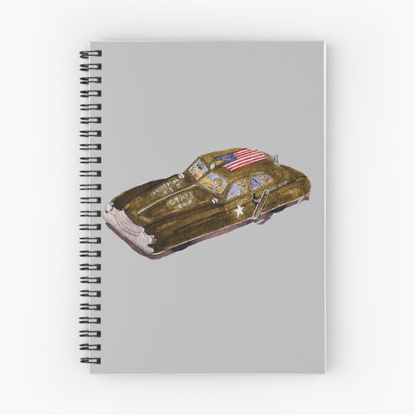 Item preview, Vintage US Army Staff Car Wind-Up Toy designed and sold by ShinyPennyArt.
