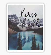 verso l'alto Sticker