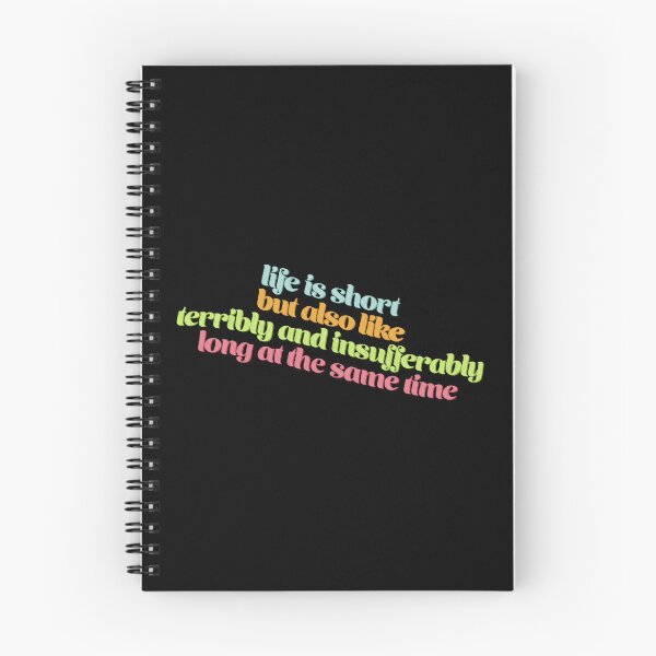 Item preview, Life is short but also like terribly and insufferably long at the same time designed and sold by Ohmera.