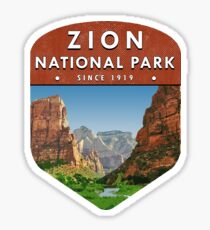 Zion National Park 2 Sticker