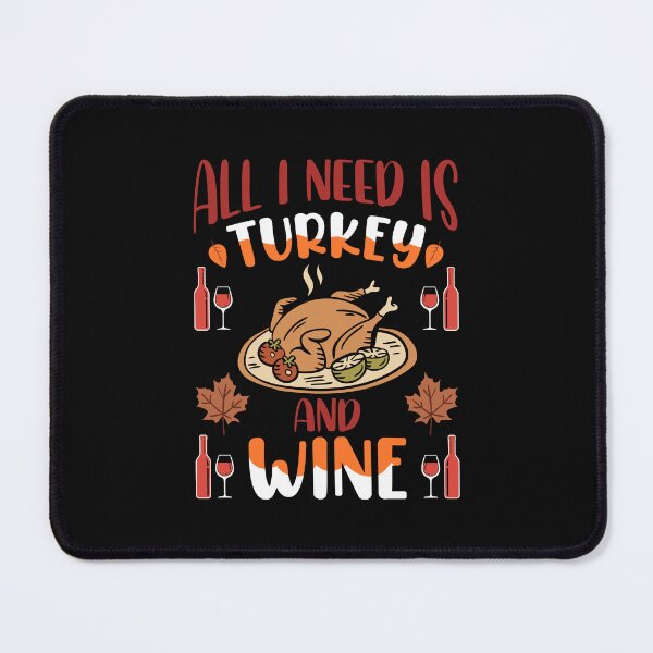 Item preview, Turkey and Wine T-shirt designed and sold by MarvellTeeZone.