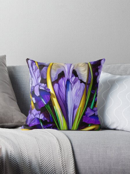 Item preview, An iris pattern designed and sold by Fungidelight.