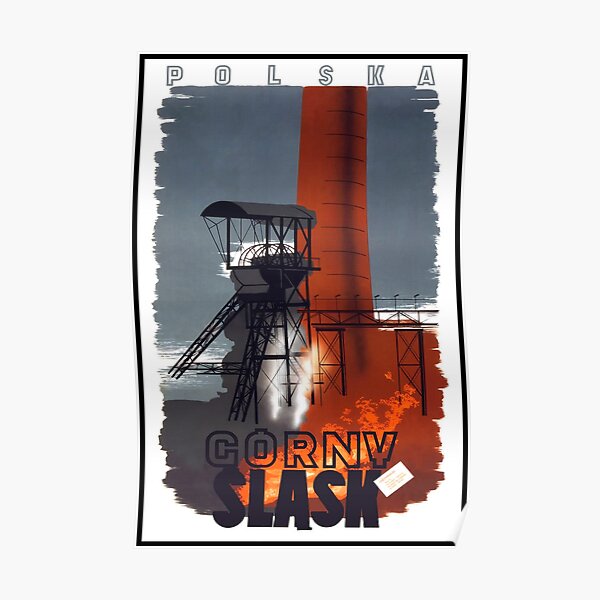 Vintage Polska Poland Travel Poster Poster