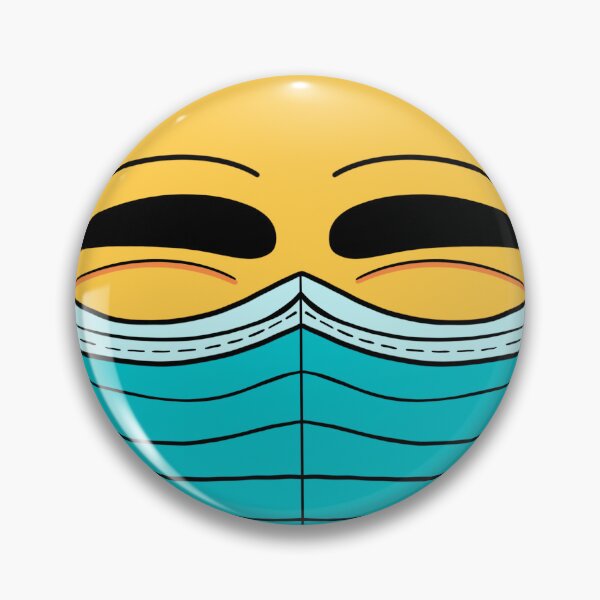 Item preview, Masked Up emoji designed and sold by BlueGirlDoodles.