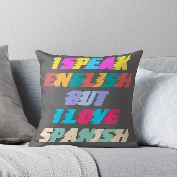 Item preview, i speak english but i love in spanish designed and sold by MrSameeraTop.