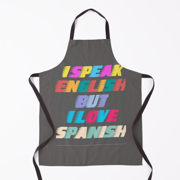Item preview, i speak english but i love in spanish designed and sold by MrSameeraTop.