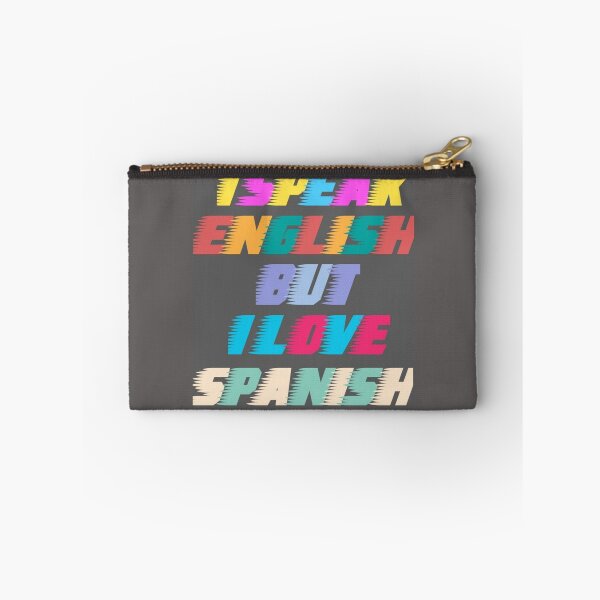 Item preview, i speak english but i love in spanish designed and sold by MrSameeraTop.