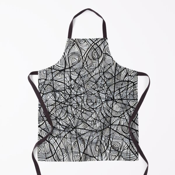 Item preview, Omojevo Tayusal Ab - Abstract psychedelic black and white painting designed and sold by thecocotouchart.