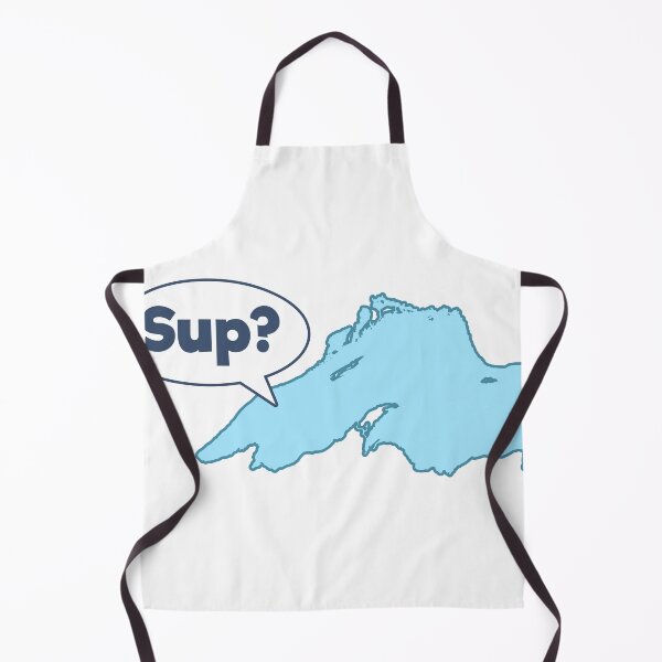 Item preview, Lake Superior "Sup?" (no background) designed and sold by GreatLakesVibes.
