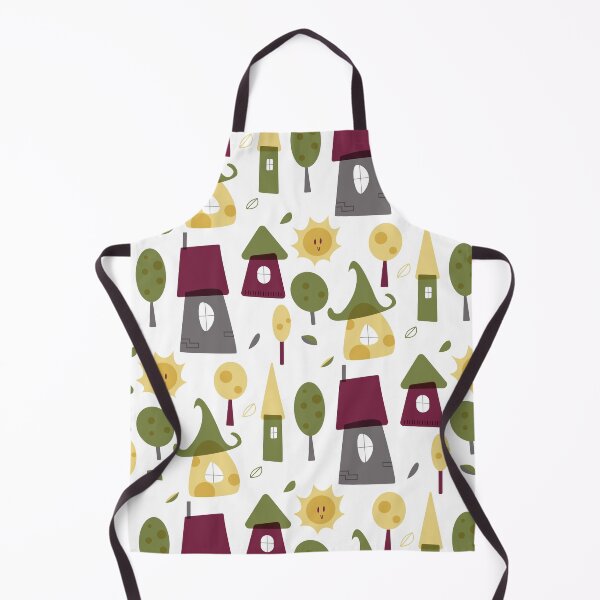 Item preview, whimsical House Pattern designed and sold by Seedelightful.