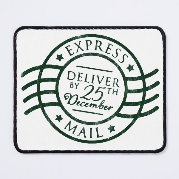 Item preview, Express Christmas Mail designed and sold by bubbliciousart.