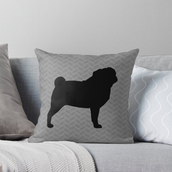 Item preview, Pug Silhouette(s) designed and sold by Jenn Inashvili.