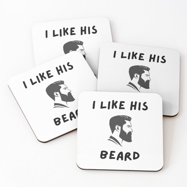 Item preview, I like his beard - I love his beard Funny Quote designed and sold by FunifyQuotes.