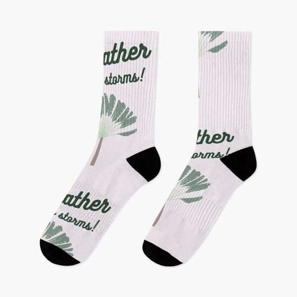 Item preview, Palm Tree Affirmation: I weather life's storms designed and sold by BohemiWANDERS.