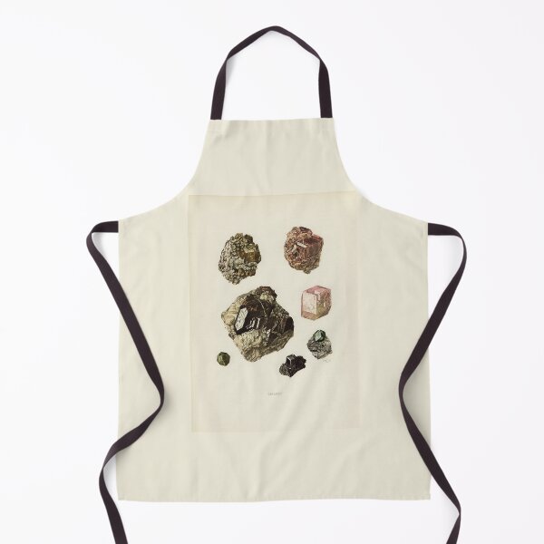 Item preview, Garnet Crystals Lithograph Illustration designed and sold by LunaMothMineral.
