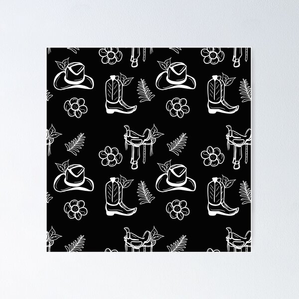 Item preview, Cowboy pattern designed and sold by Antiope33.
