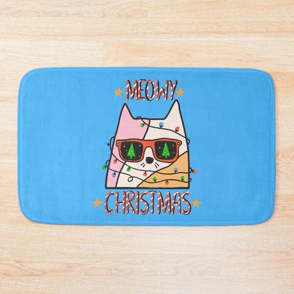 Item preview, Meowy Christmas Cat designed and sold by SpiritedArtwork.