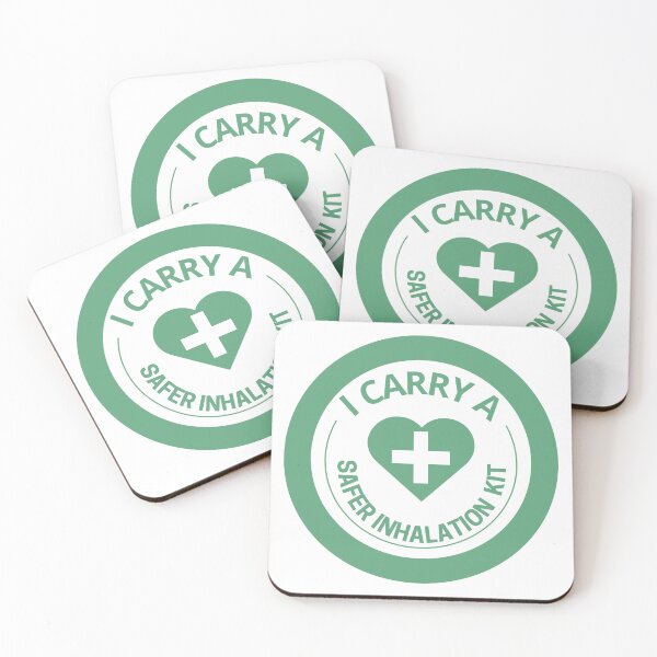 Item preview, I carry a safer inhalation kit  designed and sold by ThoughtJumble.