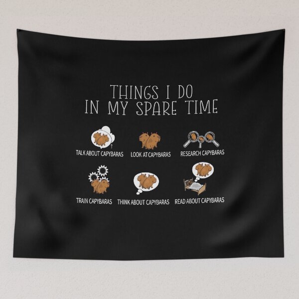 Item preview, Capybara Lover Art Kids Funny Capybara designed and sold by DSWShirts.