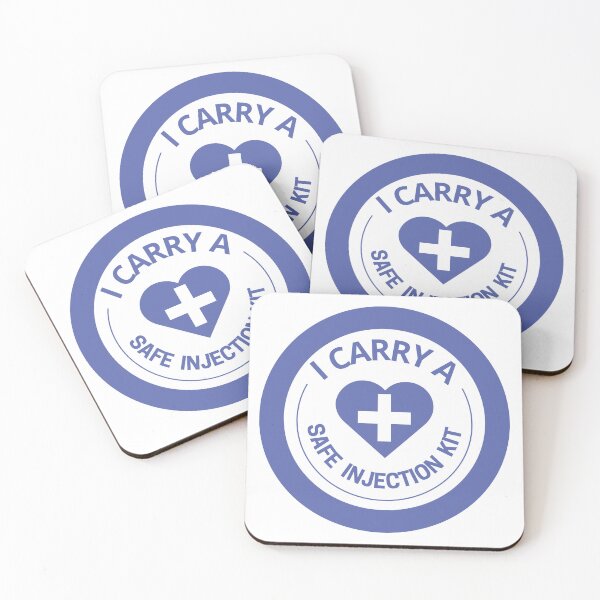 Item preview, I carry a safe injection kit designed and sold by ThoughtJumble.
