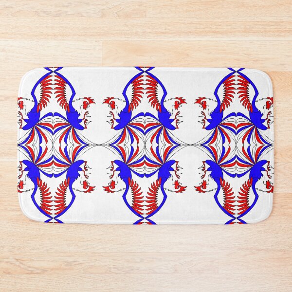 Item preview, French rooster pattern designed and sold by 3-Petits-Lapins.