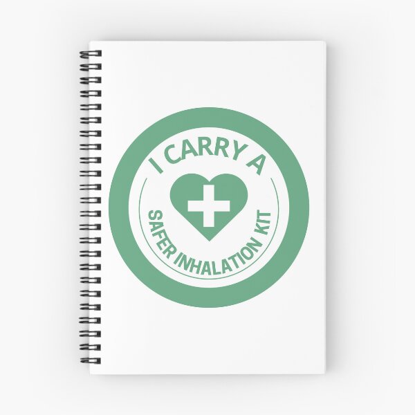 Item preview, I carry a safer inhalation kit designed and sold by ThoughtJumble.