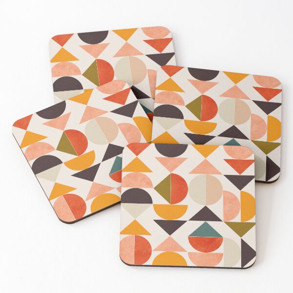 Item preview, Bauhaus geometric colorful 2 designed and sold by Ana-Rut-Bre.