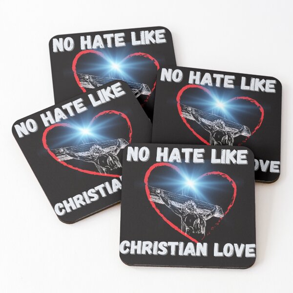 Item preview, No Hate Like Christian Love designed and sold by pat227jc.