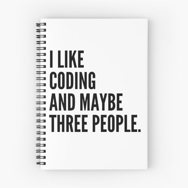 Artikelvorschau, Ich mag Codierung und vielleicht drei Leute Coder Funny Computer Programming Sticker Shirt T-Shirt entworfen und verkauft von ProjectHippie.