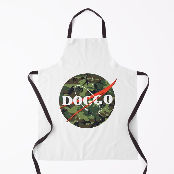 Item preview, Doggo, Nasa Inspired logo, quality logo Camo Color, Guaranteed best gift for all dog lovers designed and sold by Galactic Fur Baby Federation.