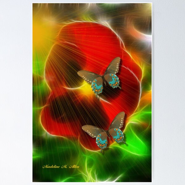 Item preview, RED PANSY designed and sold by SmudgeArt.