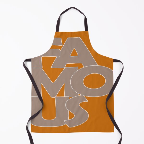 Item preview, Famous na cor bege bordas cinzas, formas arredondadas designed and sold by GirlaineSQ.