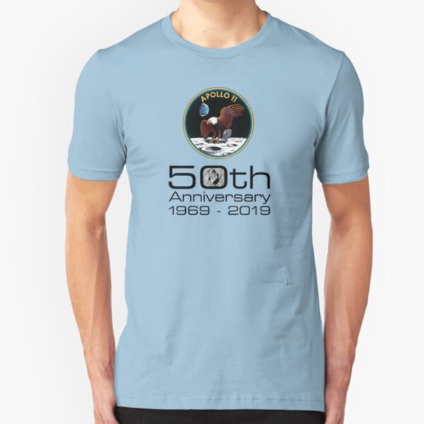 Apollo 11 - celebrate the 50th anniversary of moon landing #3 Slim Fit T-Shirt