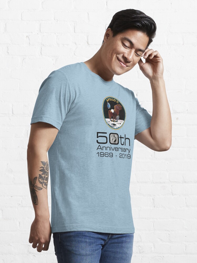 Alternate view of Apollo 11 - celebrate the 50th anniversary of moon landing #3 Essential T-Shirt