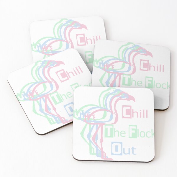 Item preview, Chill Out Flamingo Design designed and sold by Luckifoot.