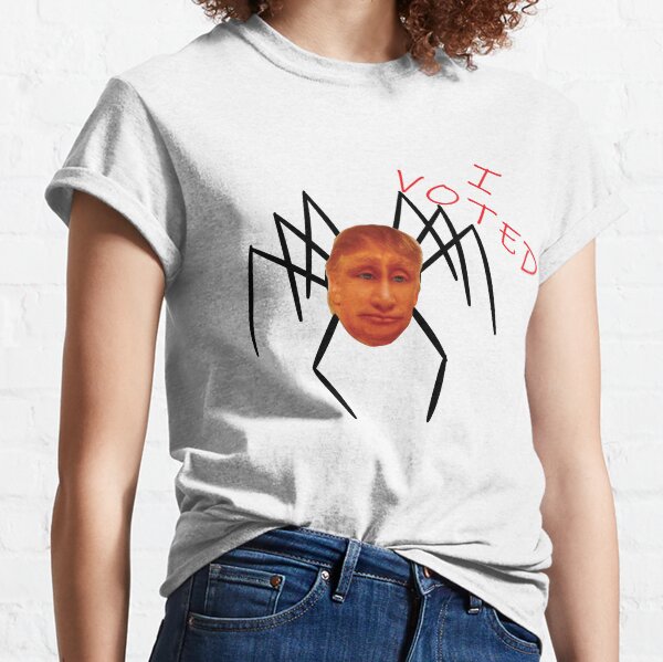 i voted - funny spider trump Classic T-Shirt