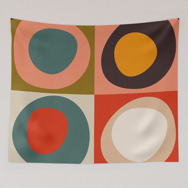 Item preview, Bauhaus geometric colorful 5 designed and sold by Ana-Rut-Bre.