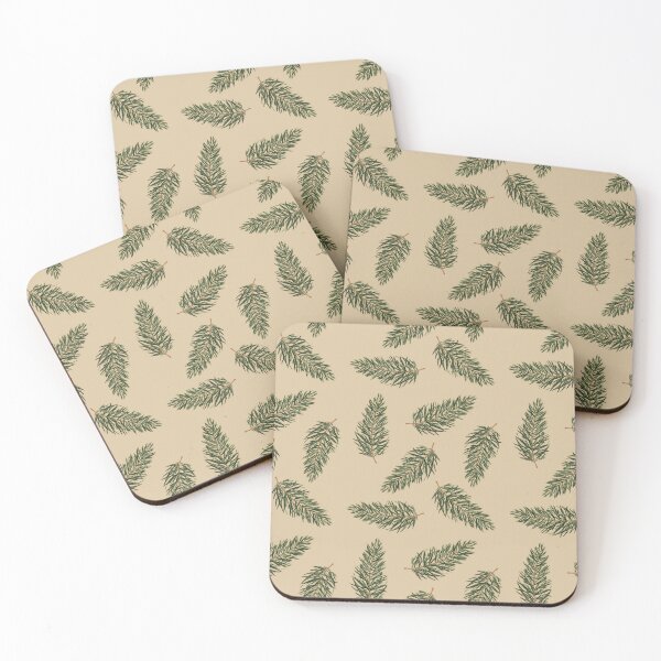 Item preview, Christmas Pine Fern Pattern Greenery designed and sold by artbyiindiim.