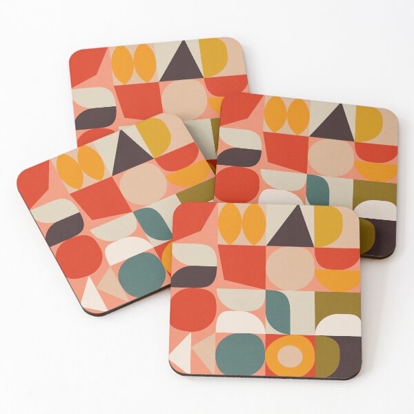 Item preview, Bauhaus geometric colorful designed and sold by Ana-Rut-Bre.