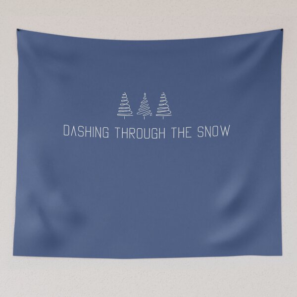 Item preview,  christmas tree dashing through the snow designed and sold by cutedream.