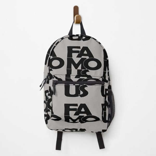 Item preview, Famous na cor branca, preto bordas cinzas, formas arredondadas designed and sold by GirlaineSQ.