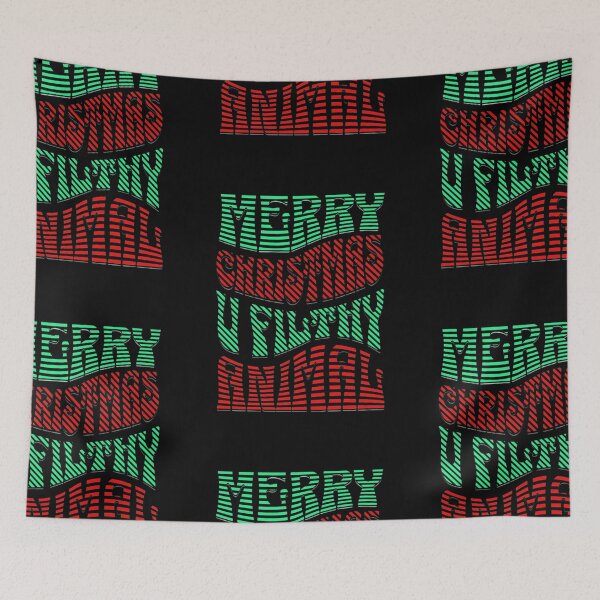 Item preview, Merry Christmas You Filthy Animal, Merry Christmas Yall Winter, Merry Kickmas, Merry and Bright Christmas designed and sold by moderncrazeshop.