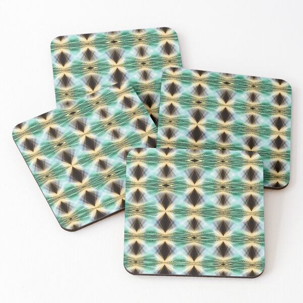 Item preview, many glittering Christmas TREE shapes in gold and green design designed and sold by mister-john.
