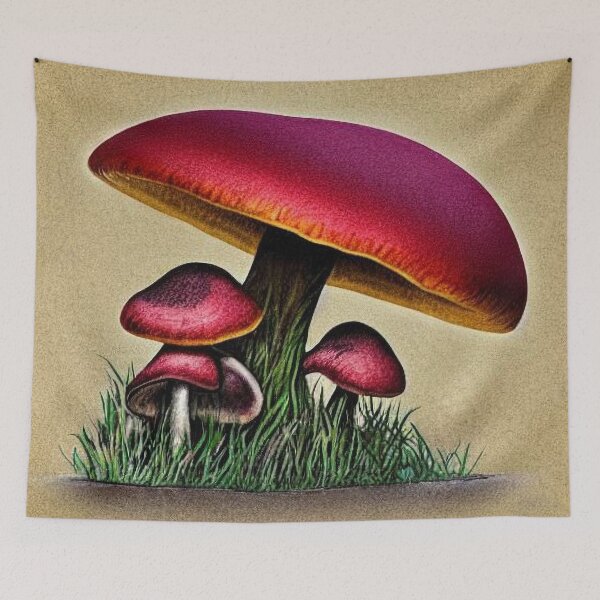 Item preview, Magical Red Cap Mushrooms designed and sold by DreamScheme.