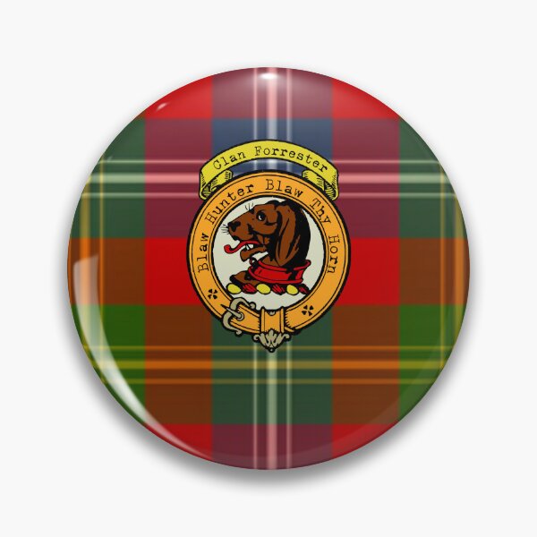 Item preview, Forrester Scottish Tartan and Crest designed and sold by BagTown Clans.
