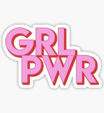 GRL PWR Sticker
