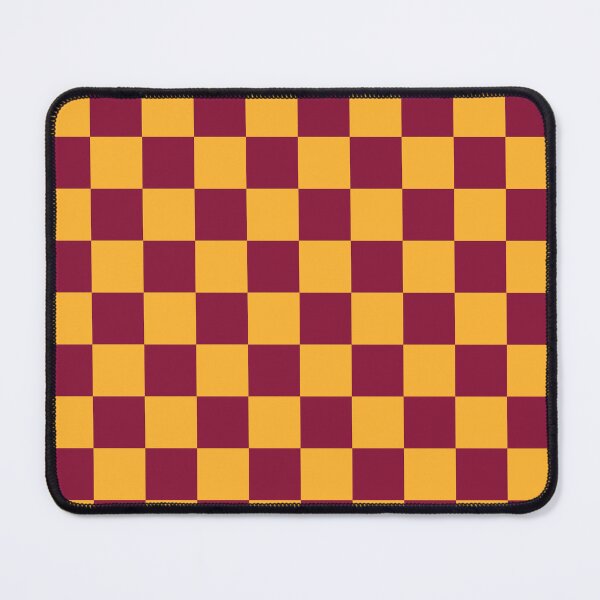Item preview, Roma Motherwell Bradford Claret & Amber Checker Retro design designed and sold by ModSupporters.