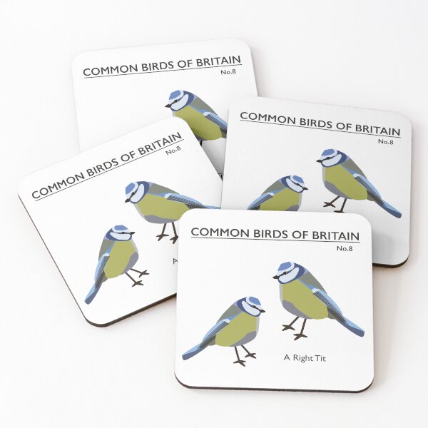 Item preview, Birds of Britain - A Right Tit  designed and sold by ButcheredImage.